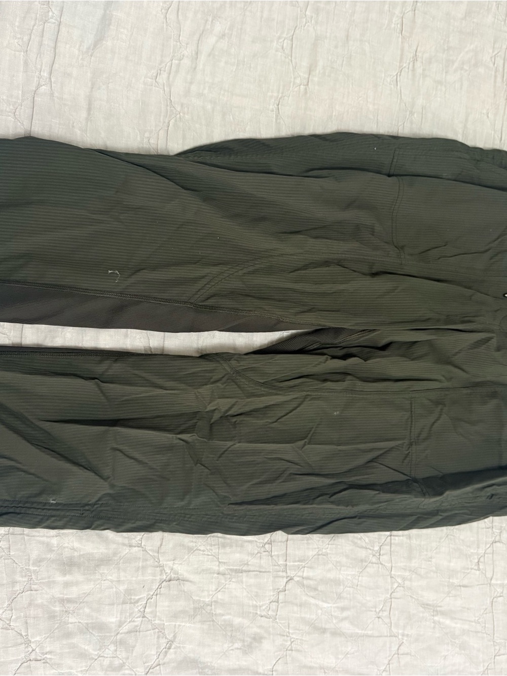 lululemon athletica Dark Charcoal Ribbed Leggings